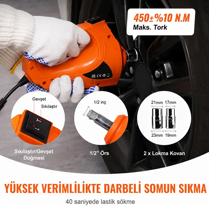 EZERE PowerLift Pro 5 Ton Çok Fonksiyonlu Elektrikli Hidrolik Kriko Lift Kaldırma / Kompresör / Bijon Sökme / LED Işık-(5775) 4 EZERE PowerLift Pro 5 Ton Çok Fonksiyonlu Elektrikli Hidrolik Kriko Lift Kaldırma / Kompresör / Bijon Sökme / LED Işık-(5775) - Görsel 4