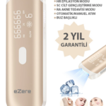 EZERE IPL Buz Lazer Epilasyon 999.999 Atim Otomatik/manuel Dokunmatik Ekran Agrisiz Vücut Yüz Cihazi-(5775)