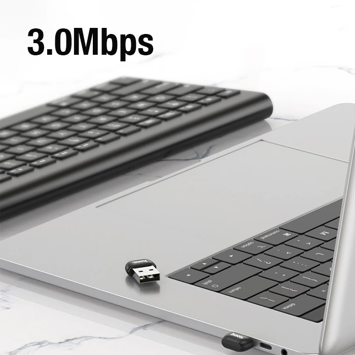 HOCO UA18 3.0Mbps USB Bluetooth 5.0 Adaptör-(5775) 4 HOCO UA18 3.0Mbps USB Bluetooth 5.0 Adaptör-(5775) - Görsel 4