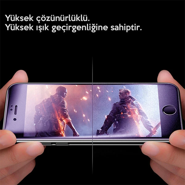 İPhone 11 Pro Anti Blue Light 3D Full Cam Ekran Koruyucu 2 İPhone 11 Pro Anti Blue Light 3D Full Cam Ekran Koruyucu - Görsel 2