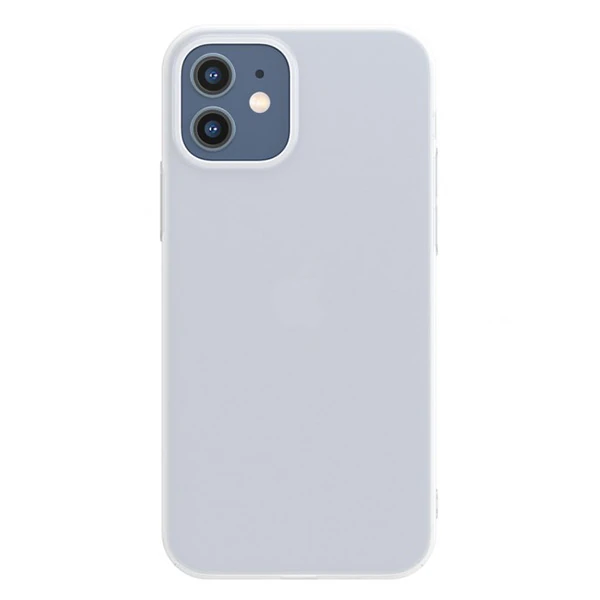 Baseus İPhone 12 Mini 5.4 Comfort İnce Şeffaf Kılıf Matte PP Kılıf 2 Baseus İPhone 12 Mini 5.4 Comfort İnce Şeffaf Kılıf Matte PP Kılıf - Görsel 2