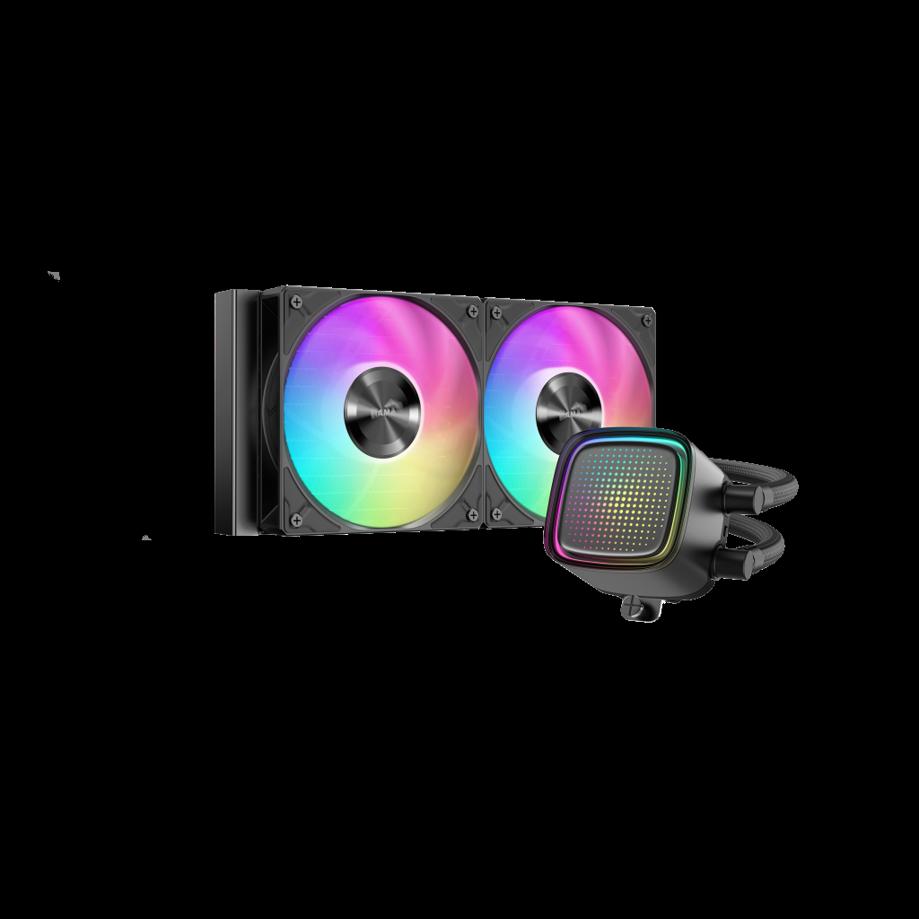SAMA L50-240BK, Black, 240mm, 2x120mm ARGB Fan, CPU Sıvı Soğutma(1923) 2 SAMA L50-240BK, Black, 240mm, 2x120mm ARGB Fan, CPU Sıvı Soğutma(1923) - Görsel 2