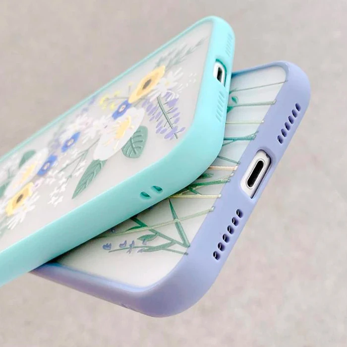 iPhone 12 Pro 6.1inç Kamera Korumalı Çiçek Desenli Silikon Kılıf 4 iPhone 12 Pro 6.1inç Kamera Korumalı Çiçek Desenli Silikon Kılıf - Görsel 4