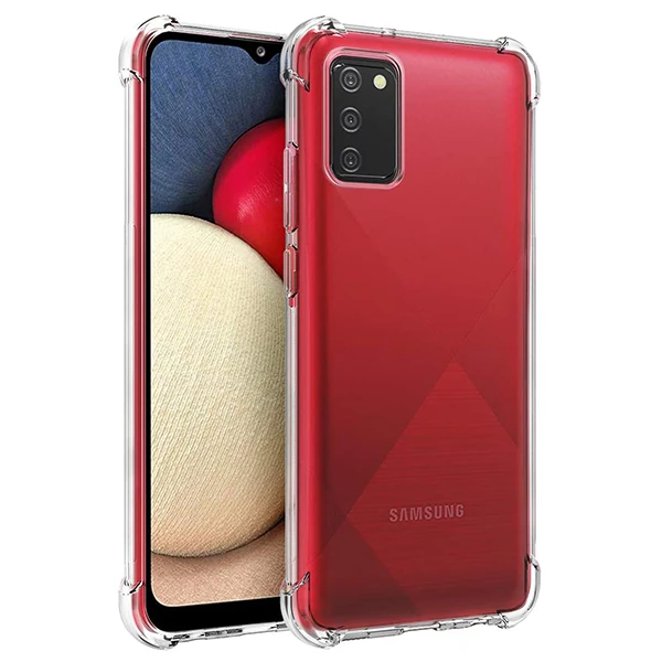 SM Galaxy A02S - M02S Anti-Drop Shockproof Darbe Emici Silikon Kılıf 1 SM Galaxy A02S - M02S Anti-Drop Shockproof Darbe Emici Silikon Kılıf