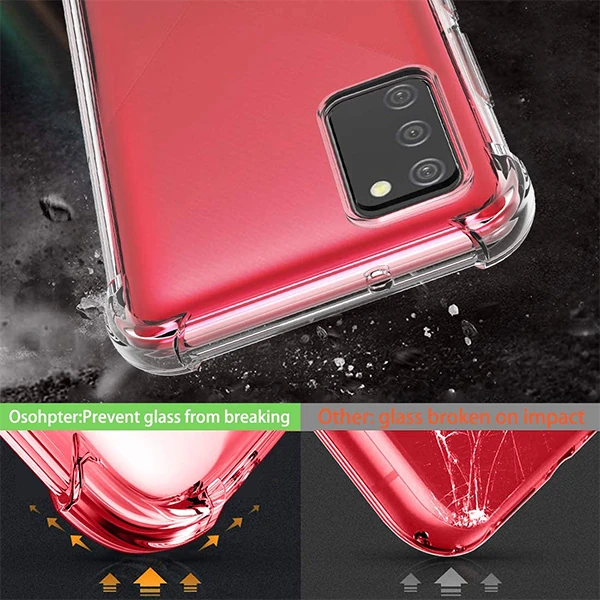 SM Galaxy A02S - M02S Anti-Drop Shockproof Darbe Emici Silikon Kılıf 2 SM Galaxy A02S - M02S Anti-Drop Shockproof Darbe Emici Silikon Kılıf - Görsel 2