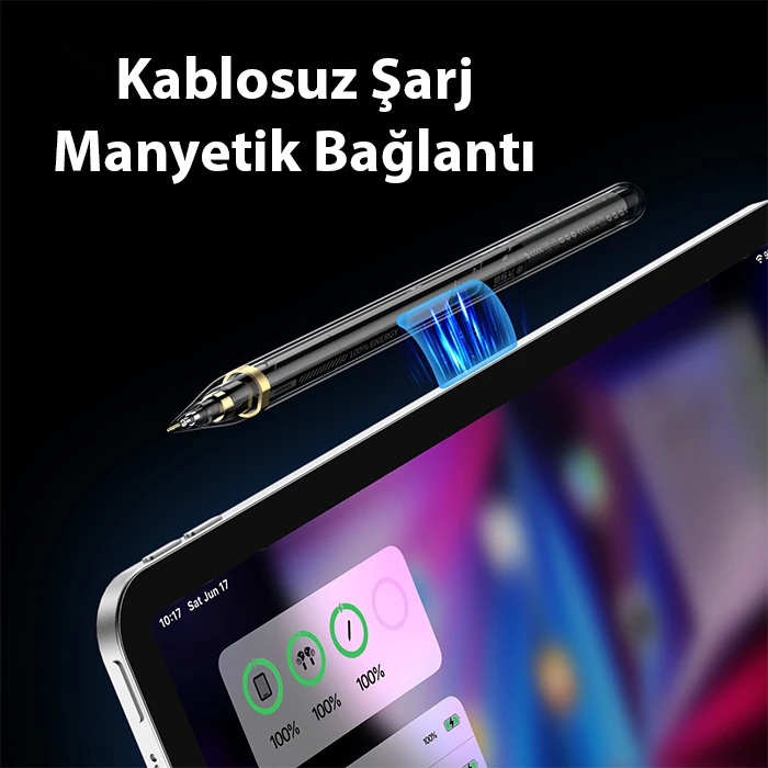 Dux Ducis SP-04 Manyetik Şarjlı Stylus Pen iPad Tablet Dokunmatik Kalem Transparent-(5775) 4 Dux Ducis SP-04 Manyetik Şarjlı Stylus Pen iPad Tablet Dokunmatik Kalem Transparent-(5775) - Görsel 4