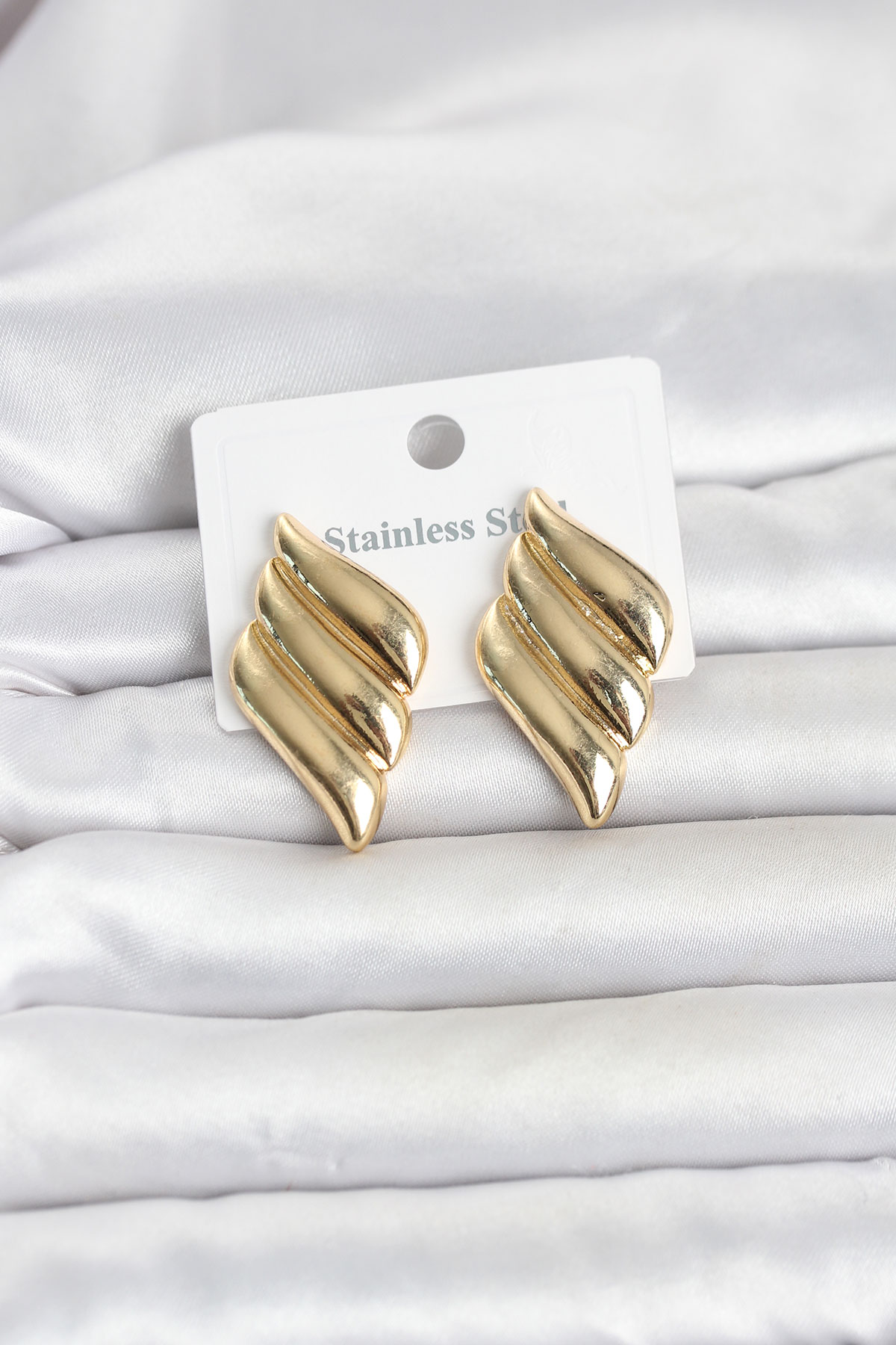 316L Çelik Gold Renk Motif Model Kadın Küpe 5886 1 316L Çelik Gold Renk Motif Model Kadın Küpe 5886