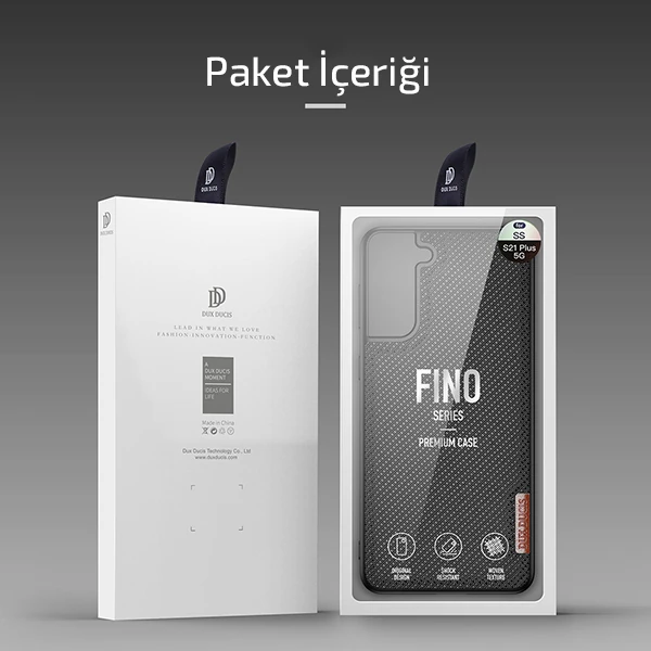 Dux Ducis Sm Galaxy S21 Plus Kılıf Fino Series Premium Arka Koruma Kılıf 4 Dux Ducis Sm Galaxy S21 Plus Kılıf Fino Series Premium Arka Koruma Kılıf - Görsel 4