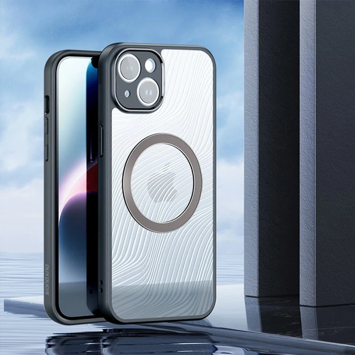 Dux Ducis iPhone 14 Plus Aimo Series MagSafe Premium Buzlu Sert PC-TPU Kılıf 3 Dux Ducis iPhone 14 Plus Aimo Series MagSafe Premium Buzlu Sert PC-TPU Kılıf - Görsel 3