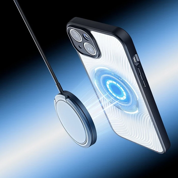 Dux Ducis iPhone 14 Plus Aimo Series MagSafe Premium Buzlu Sert PC-TPU Kılıf 4 Dux Ducis iPhone 14 Plus Aimo Series MagSafe Premium Buzlu Sert PC-TPU Kılıf - Görsel 4