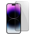 Ally iPhone 15 Pro Privacy Hayalet Full Koruma Tempered Cam Ekran Koruyucu-(5775)