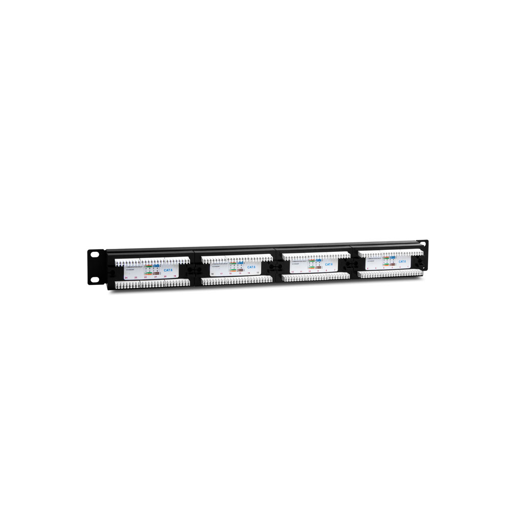 S-LINK SL-F624 Cat6 Patch Panel, 24-Port, UTP, 1U(1923) 2 S-LINK SL-F624 Cat6 Patch Panel, 24-Port, UTP, 1U(1923) - Görsel 2