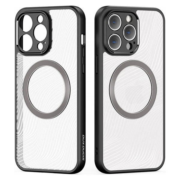 Dux Ducis iPhone 14 Pro Aimo Series MagSafe Premium Buzlu Sert PC-TPU Kılıf 2 Dux Ducis iPhone 14 Pro Aimo Series MagSafe Premium Buzlu Sert PC-TPU Kılıf - Görsel 2