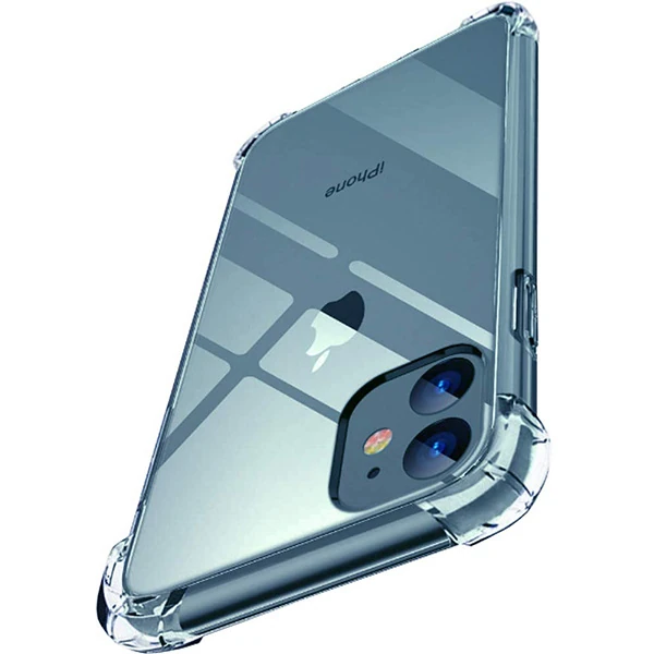 İPhone 12 Mini 5.4 Anti-Drop Silikon Kılıf Shockproof Şeffaf kılıf-(5775) 1 İPhone 12 Mini 5.4 Anti-Drop Silikon Kılıf Shockproof Şeffaf kılıf-(5775)