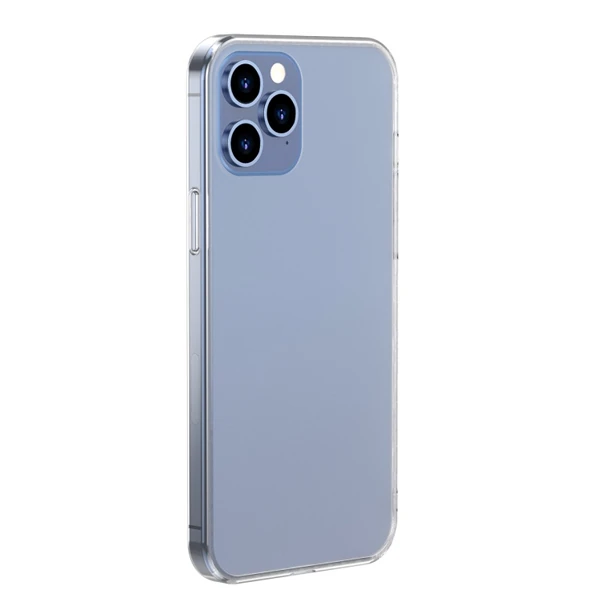 Baseus Frosted Glass iPhone 12 Pro Max 6.7inch Shockproof Koruyucu Kılıf 3 Baseus Frosted Glass iPhone 12 Pro Max 6.7inch Shockproof Koruyucu Kılıf - Görsel 3