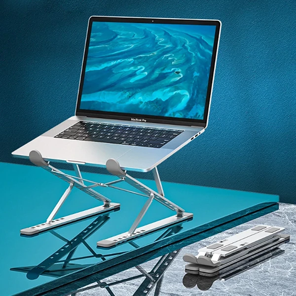 ALLY MC N8 Metal Yüksek Macbook Notebook Ayarlanabilir Katlanabilir Stand-(5775) 4 ALLY MC N8 Metal Yüksek Macbook Notebook Ayarlanabilir Katlanabilir Stand-(5775) - Görsel 4