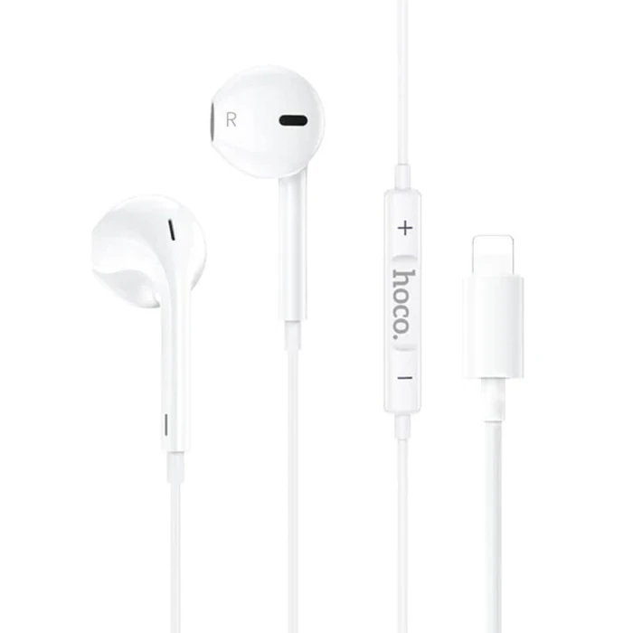 HOCO M111 Primero Lightning Kulakiçi Mikrofonlu Kablolu Kulaklık 2 HOCO M111 Primero Lightning Kulakiçi Mikrofonlu Kablolu Kulaklık - Görsel 2