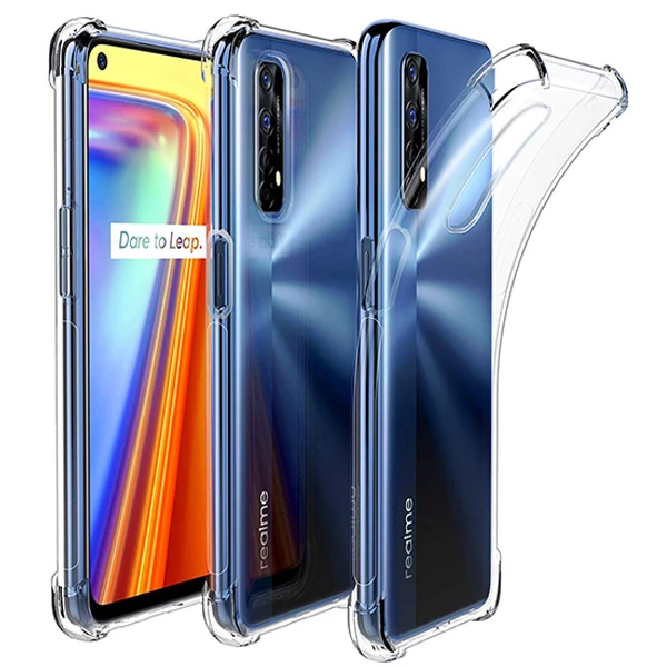 ALLY Oppo Realme 7 Anti-Drop Silikon Kılıf Shockproof Kılıf-(5775) 2 ALLY Oppo Realme 7 Anti-Drop Silikon Kılıf Shockproof Kılıf-(5775) - Görsel 2