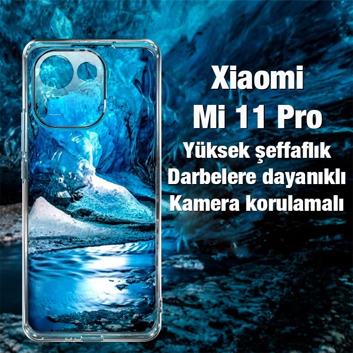 Ally Xiaomi Mi 11 Pro Kılıf Kamera Korumalı Ultra İnce Şeffaf Silikon Kılıf 2 Ally Xiaomi Mi 11 Pro Kılıf Kamera Korumalı Ultra İnce Şeffaf Silikon Kılıf - Görsel 2