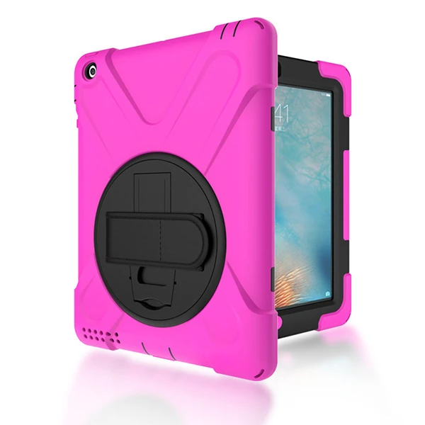 İPad 2/İPad 3/İPad 4/Shockproof 3 Katmanlı Standlı Zırh Kılıf 4 İPad 2/İPad 3/İPad 4/Shockproof 3 Katmanlı Standlı Zırh Kılıf - Görsel 4