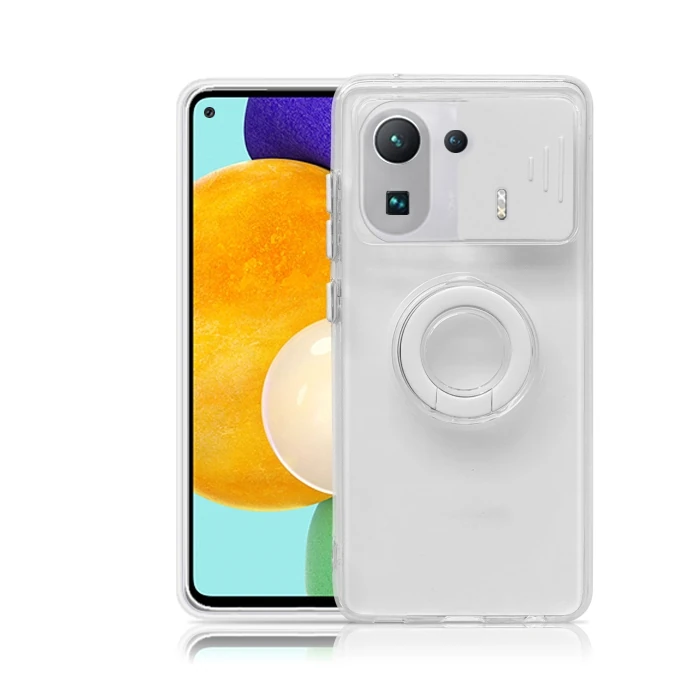 Ally Xiaomi Mi 11 Pro Kılıf Sürgülü Kamera Lens Korumalı Yüzük Standlı Silikon Kılıf 1 Ally Xiaomi Mi 11 Pro Kılıf Sürgülü Kamera Lens Korumalı Yüzük Standlı Silikon Kılıf