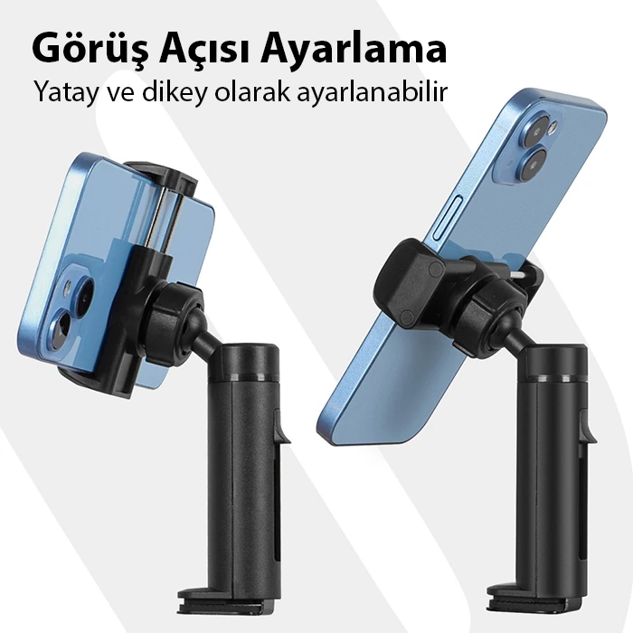 ALLY Masa Koltuk Klipsli Telefon Tutucu Stand 3 ALLY Masa Koltuk Klipsli Telefon Tutucu Stand - Görsel 3