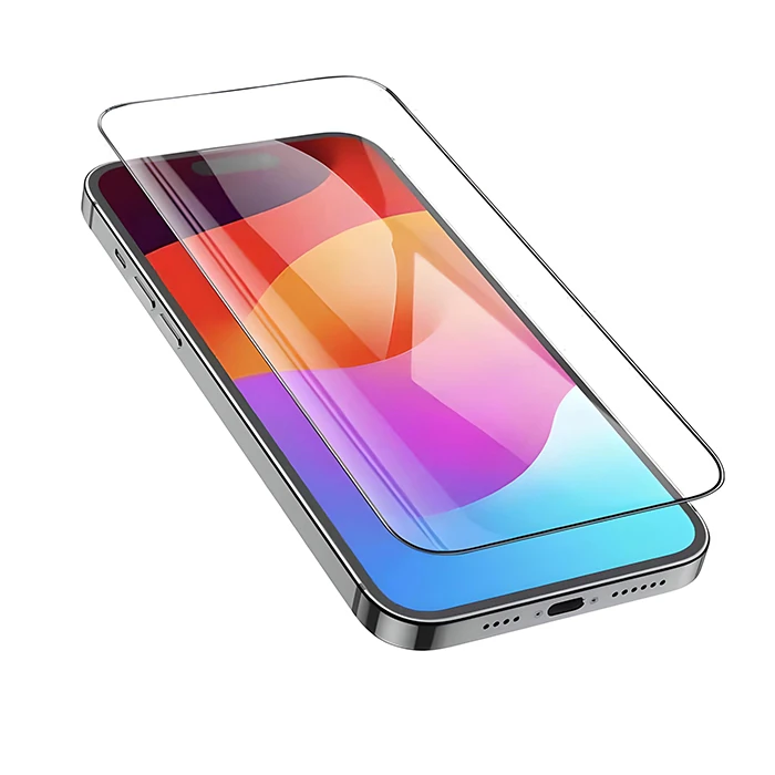 HOCO Guardian Shield Series iPhone 15 HD Tempered Kırılmaz Cam Ekran Koruyucu 10 Adet Set 2 HOCO Guardian Shield Series iPhone 15 HD Tempered Kırılmaz Cam Ekran Koruyucu 10 Adet Set - Görsel 2