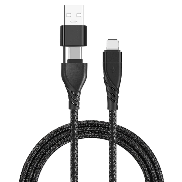 ALLY 2in1 USB Lightning To PD Kablosu+USB Kablo 1 ALLY 2in1 USB Lightning To PD Kablosu+USB Kablo