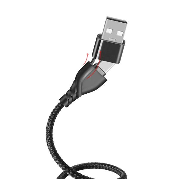 ALLY 2in1 USB Lightning To PD Kablosu+USB Kablo 2 ALLY 2in1 USB Lightning To PD Kablosu+USB Kablo - Görsel 2