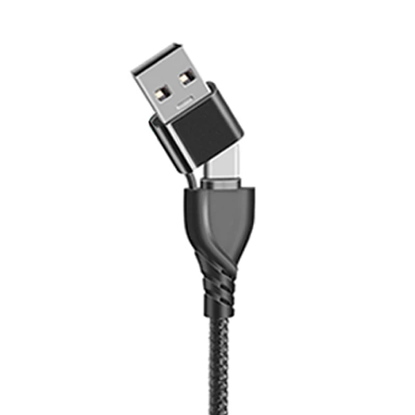 ALLY 2in1 USB Lightning To PD Kablosu+USB Kablo 3 ALLY 2in1 USB Lightning To PD Kablosu+USB Kablo - Görsel 3