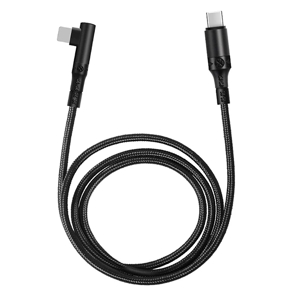 ALLY Type-C to İPhone 20w Lightning Hızlı Şarj Kablosu Oyuncu 90 Derece Kablo-(5775) 2 ALLY Type-C to İPhone 20w Lightning Hızlı Şarj Kablosu Oyuncu 90 Derece Kablo-(5775) - Görsel 2