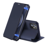 DUX DUCİS iPhone 12 Mini Kılıf Mıkantıslı Kapaklı Flip Cover Kılıf Skin X Series Flip Case-(5775)