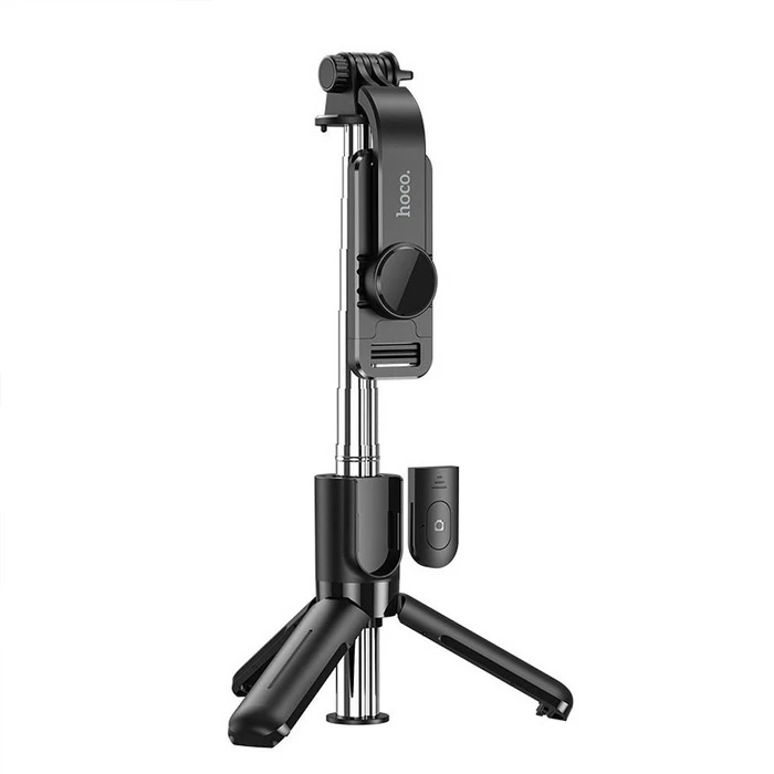 HOCO K17 Bluetooth Uzaktan Kontrol Selfie Çubuğu Tripod Mini Canlı Yayın Standı-(5775) 3 HOCO K17 Bluetooth Uzaktan Kontrol Selfie Çubuğu Tripod Mini Canlı Yayın Standı-(5775) - Görsel 3