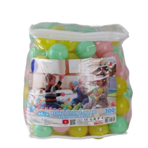 ER-6100 SOFT RENK HAVUZ TOPLARI PVC ÇANTALI