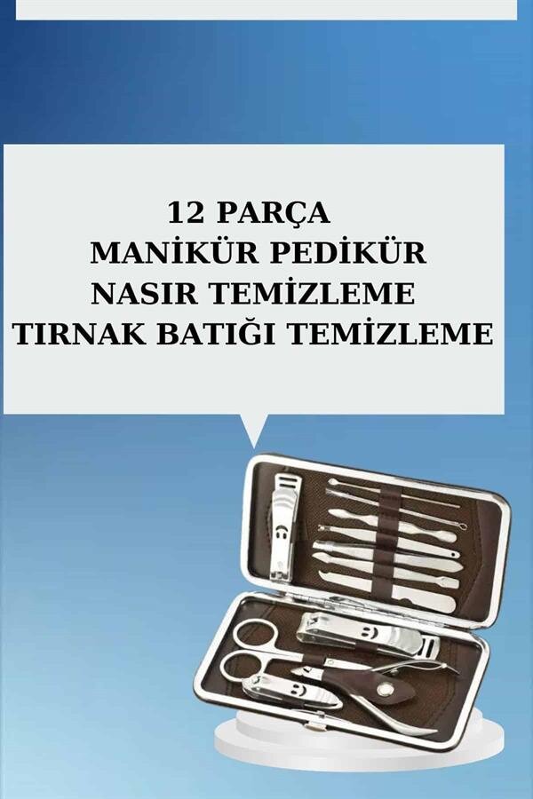 12 Parça El Ayak Temizleme Pense Kir Temizleme Aparatı Kaş Cımbızı 4 12 Parça El Ayak Temizleme Pense Kir Temizleme Aparatı Kaş Cımbızı - Görsel 4