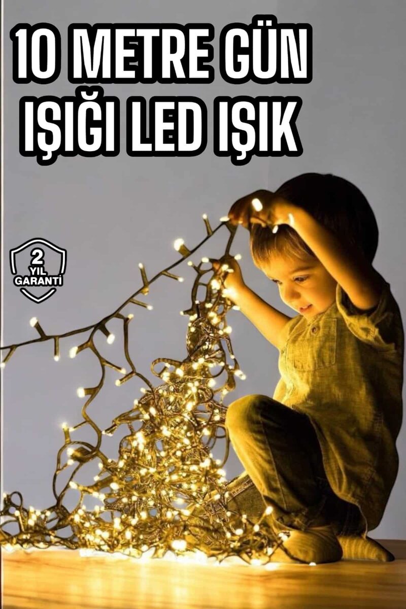 10 Metre Led Işık Saçaklı Dekoratif Şerit Led 1 10 Metre Led Işık Saçaklı Dekoratif Şerit Led