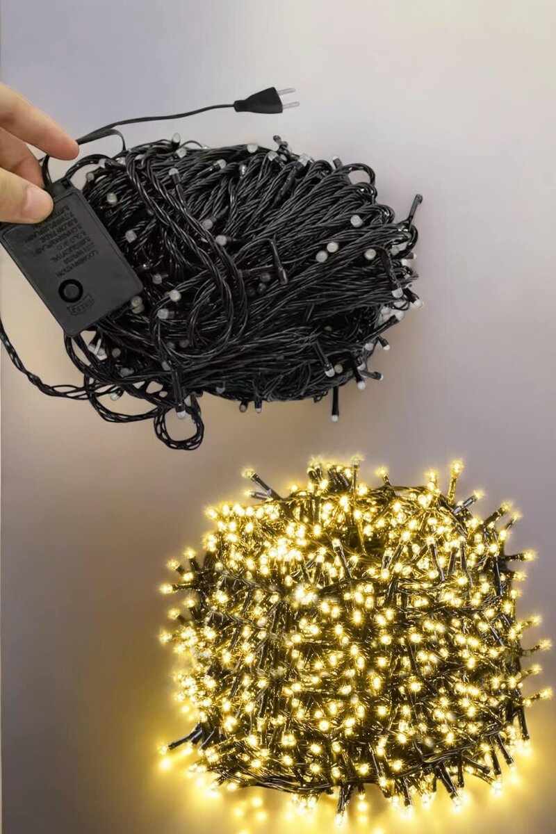 10 Metre Led Işık Saçaklı Dekoratif Şerit Led 3 10 Metre Led Işık Saçaklı Dekoratif Şerit Led - Görsel 3