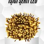 10 Metre Led Işık Gün Işığı Her Ortama Uygun Ampüllü