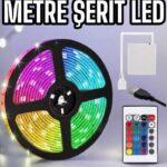 Smart Şerit Led TV Arkası Renkli Kumandalı 10 Metre