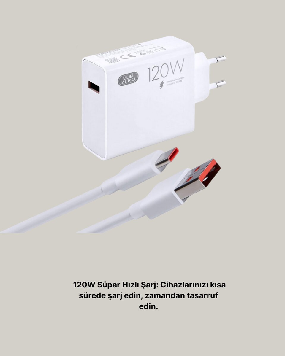 120W Mi Turbo Akıllı Tanıma Çipli Hızlı Şarj Cihazı Taşınabilir ve Dayanıklı 4 120W Mi Turbo Akıllı Tanıma Çipli Hızlı Şarj Cihazı Taşınabilir ve Dayanıklı - Görsel 4