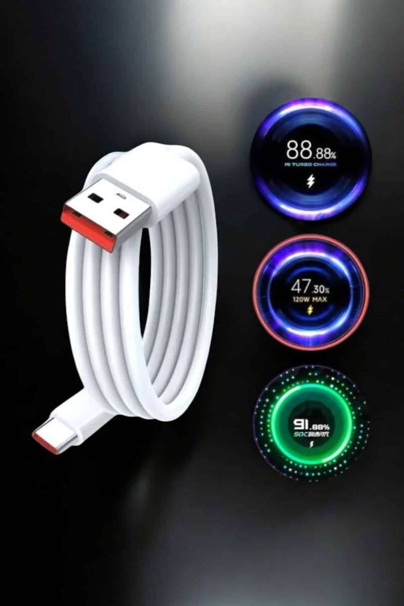 Type-C 120W Şarj Aleti Hızlı Şarj Turbo 4 Type-C 120W Şarj Aleti Hızlı Şarj Turbo - Görsel 4