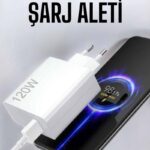 Type-C 120W Şarj Aleti Hızlı Şarj Turbo