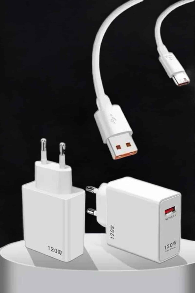 Type-C 120W Şarj Aleti Hızlı Şarj Turbo 2 Type-C 120W Şarj Aleti Hızlı Şarj Turbo - Görsel 2