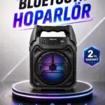 Güçlü ve Şarj Edilebilir Bluetooth Hoparlör 6.5 İnç