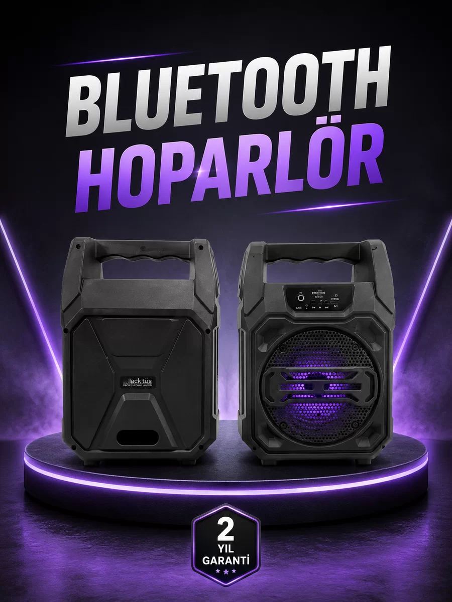 6.5 İnç Kablosuz Hoparlör Bluetooth Bağlantılı Yüksek Ses 1 6.5 İnç Kablosuz Hoparlör Bluetooth Bağlantılı Yüksek Ses