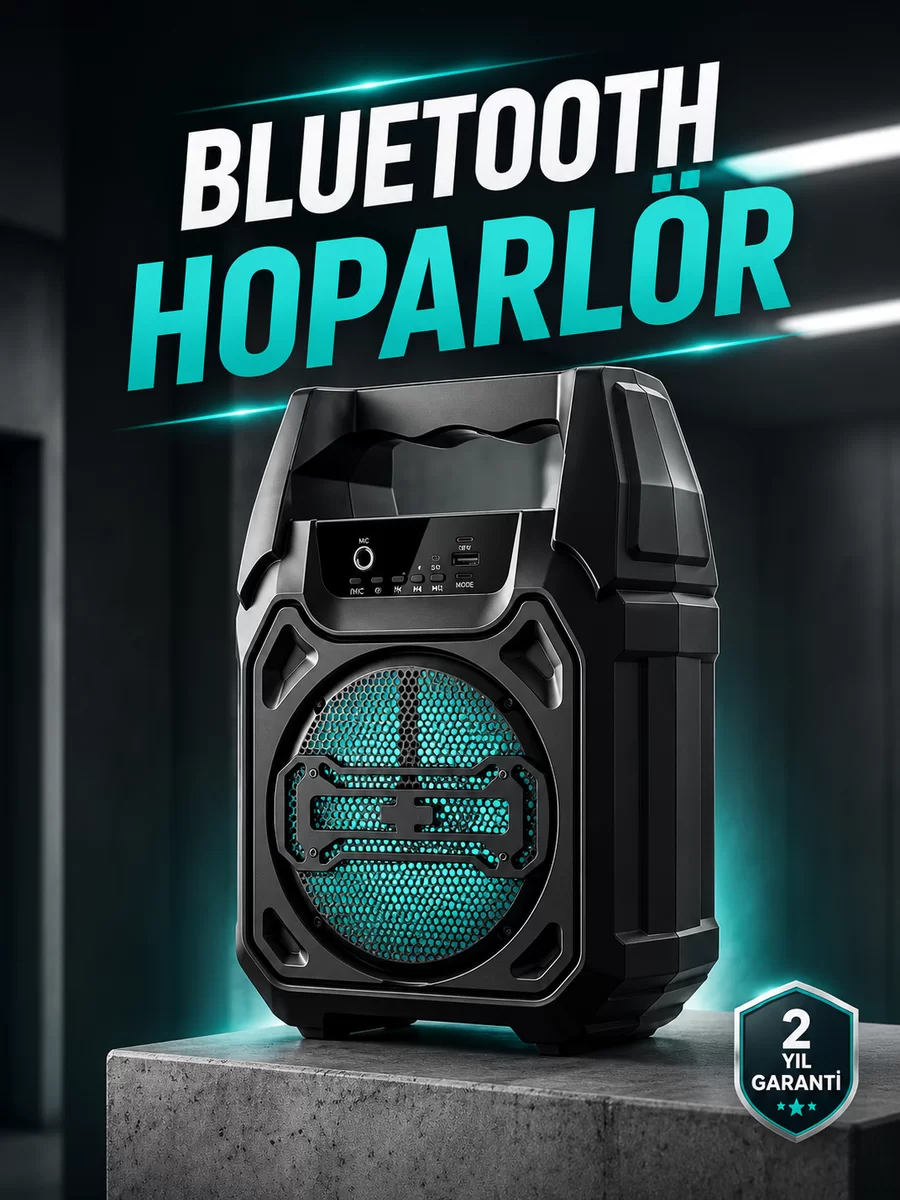 Kablosuz 6.5 İnç TWS Bluetooth Hoparlör 1 Kablosuz 6.5 İnç TWS Bluetooth Hoparlör