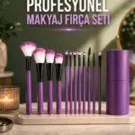 12 PARÇA PROFESYONEL MAKYAJ FIRÇA SETİ