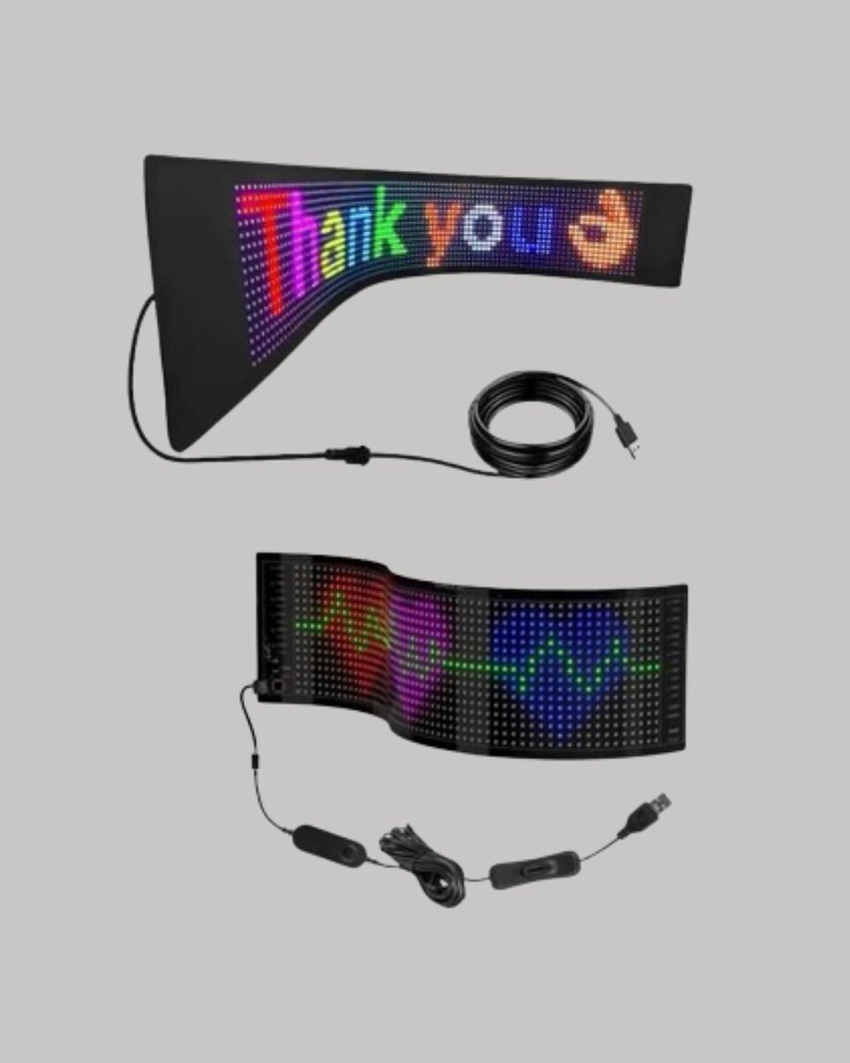 Gece Kullanıma Uygun Pixel RGB LED Panel Estetik Atmosfer Işığı 2 Gece Kullanıma Uygun Pixel RGB LED Panel Estetik Atmosfer Işığı - Görsel 2