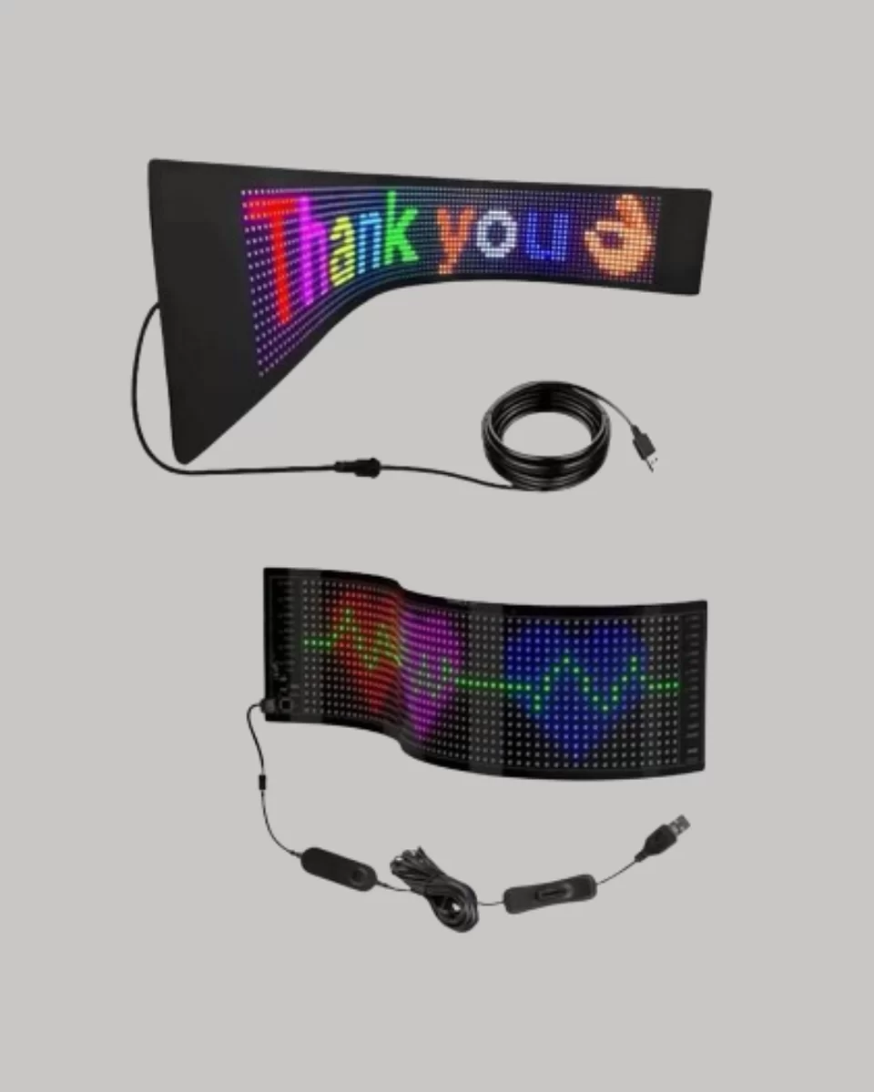 RGB LED Panel Renkli Işık Efektli Dekoratif Aydınlatma 2 RGB LED Panel Renkli Işık Efektli Dekoratif Aydınlatma - Görsel 2