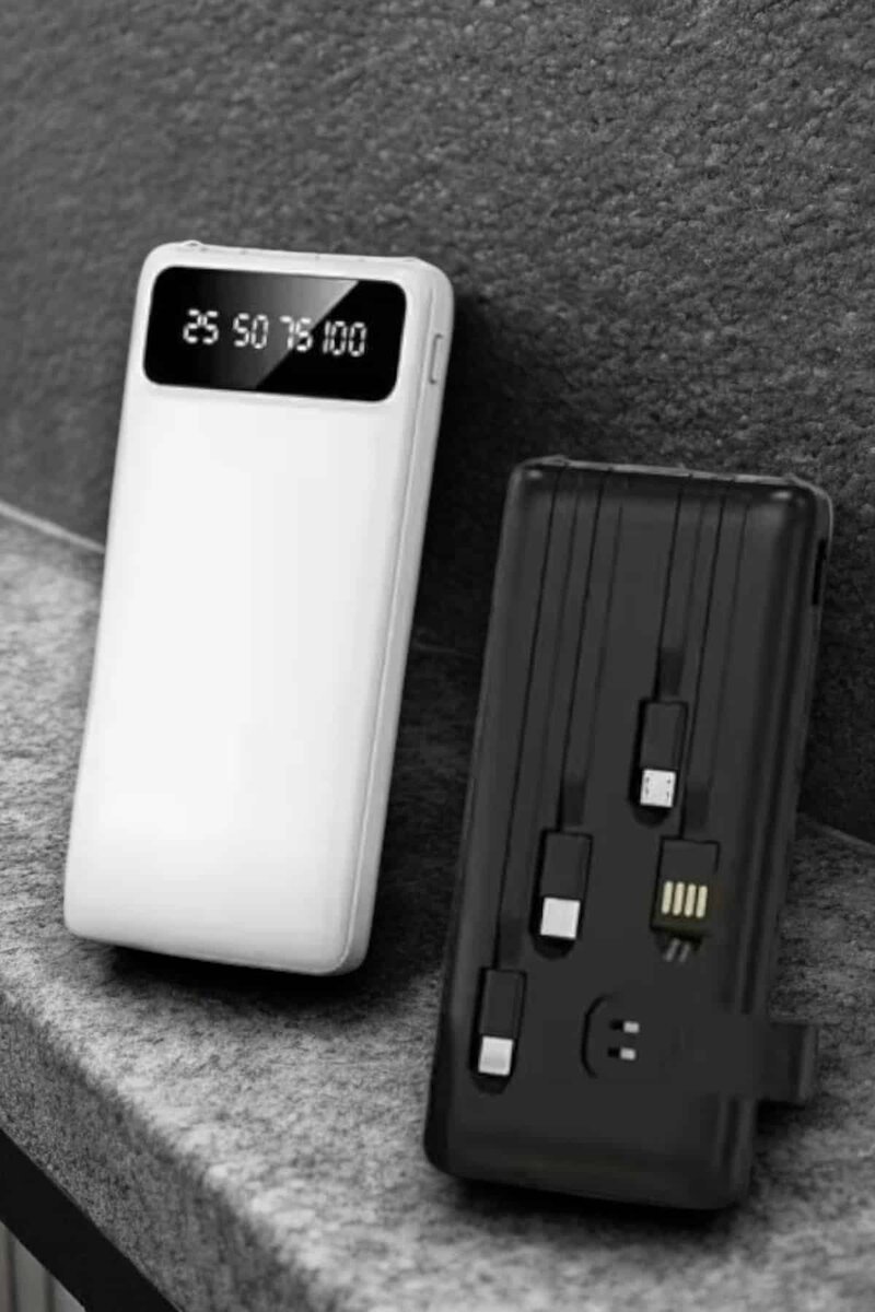Powerbank 20.000 Mah LCD Ekran USB Lightning Type-C Uyumlu İOS ve Android 1 Powerbank 20.000 Mah LCD Ekran USB Lightning Type-C Uyumlu İOS ve Android